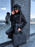 Coat "COMBINATION HK30" - BLACK